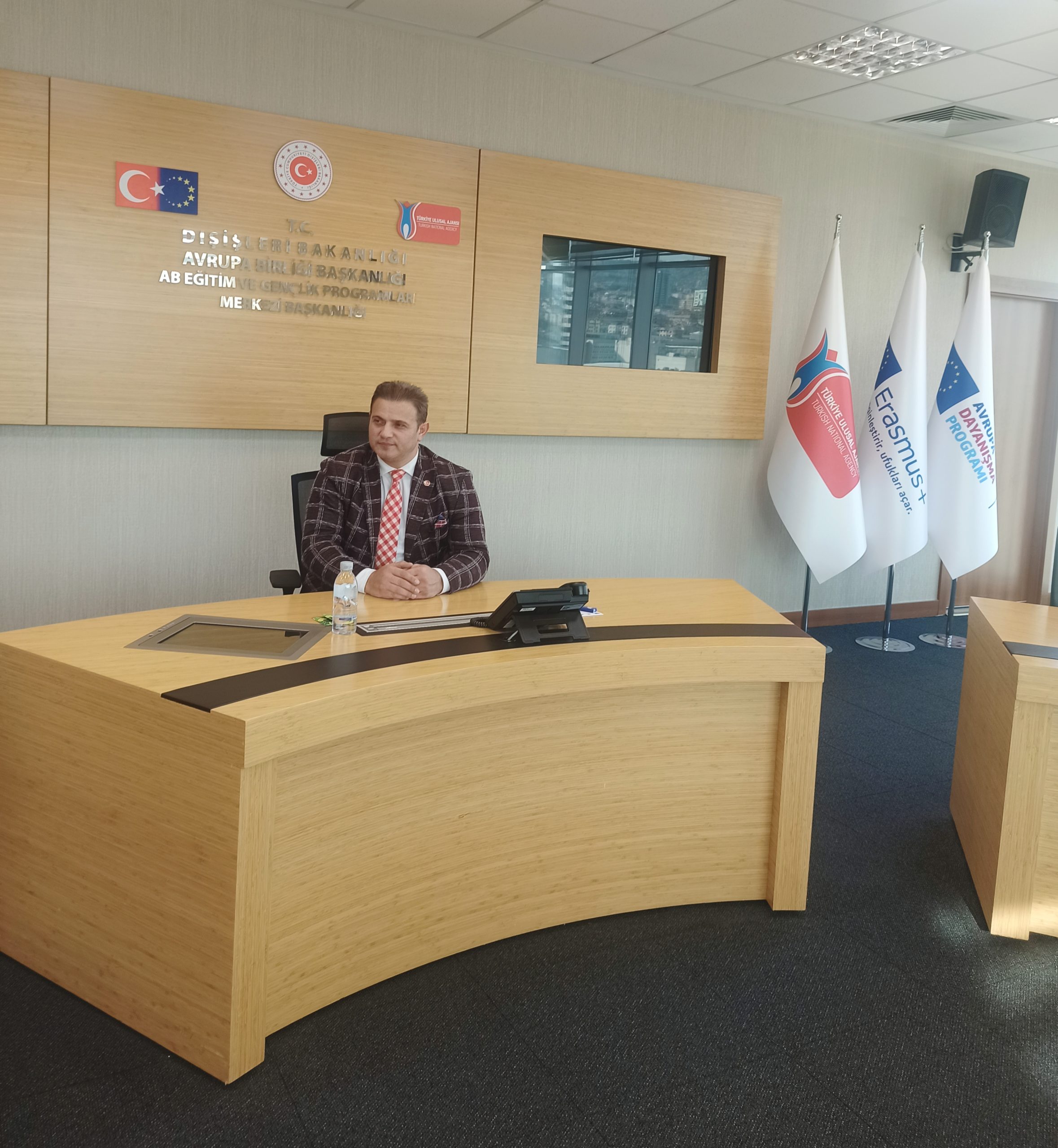 T.C. Dış İşleri Bakanlığı Avrupa Birliği Başkanlığı, Ulusal Ajans Başkanı                Sn. İler ASTARCI beye ziyaret